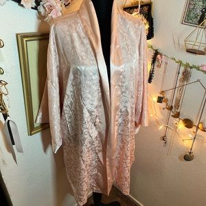 Satin pink Victoria’s Secret nightgown
